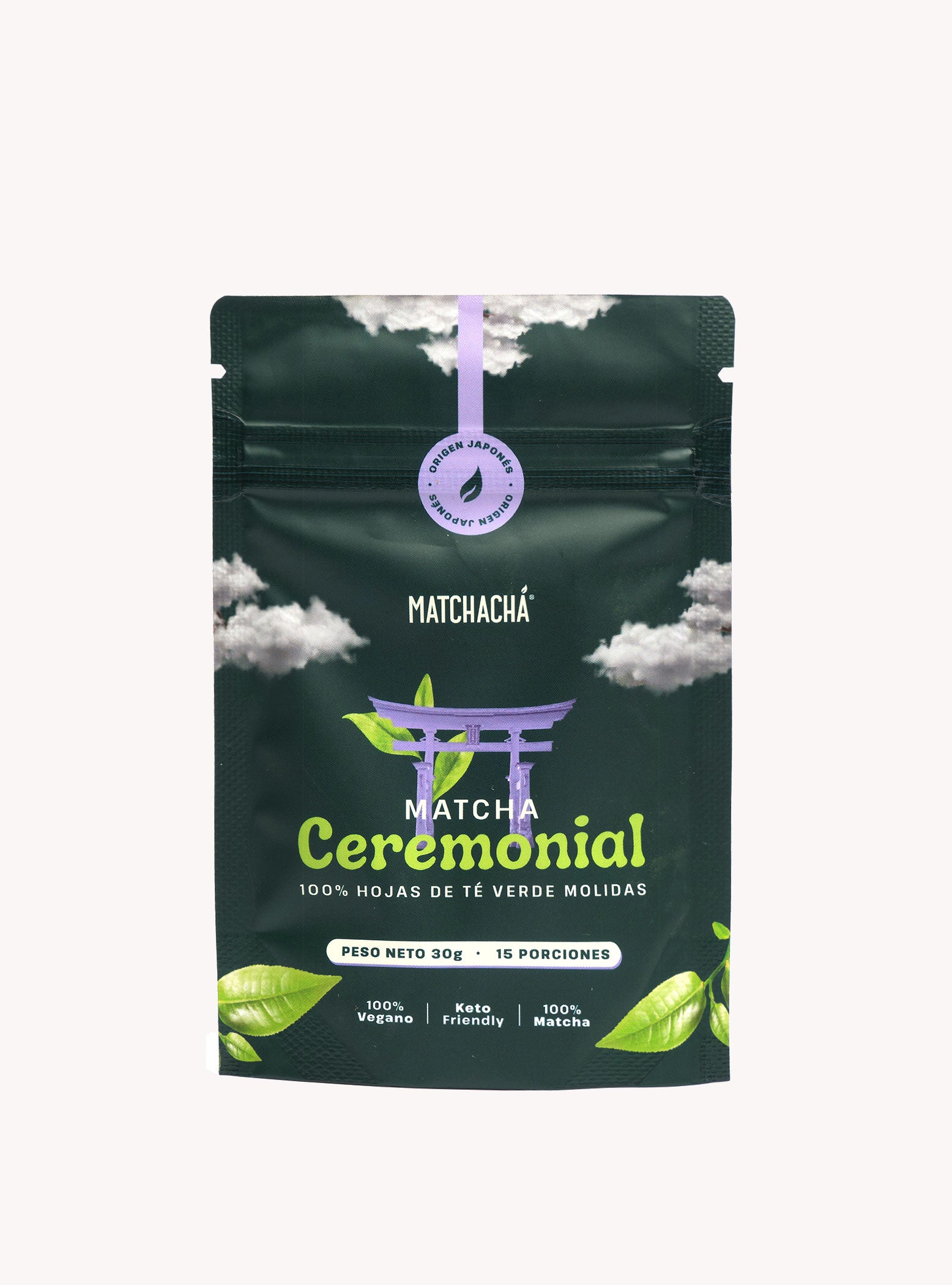 Matcha grado ceremonial de 30 gramos