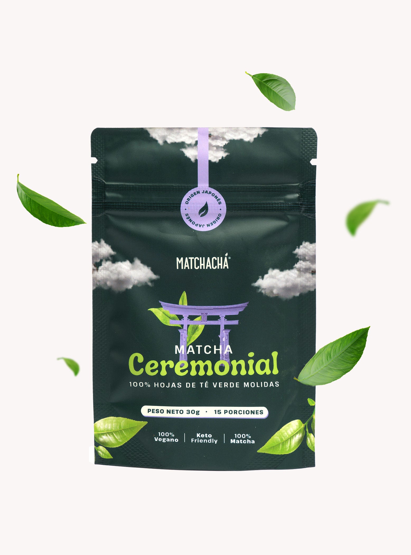 Matcha grado ceremonial de 30 gramos